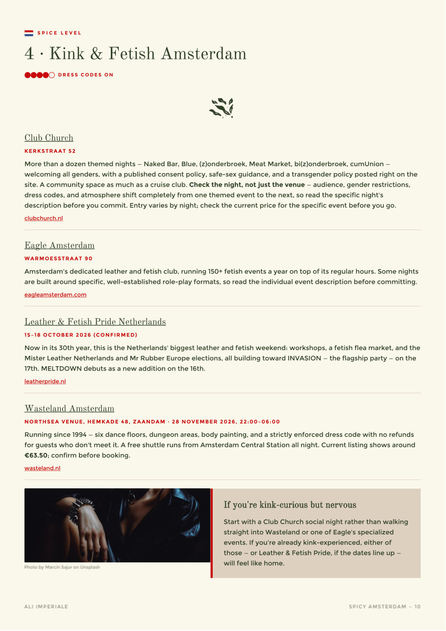 Spice level 4 · Kink & fetish