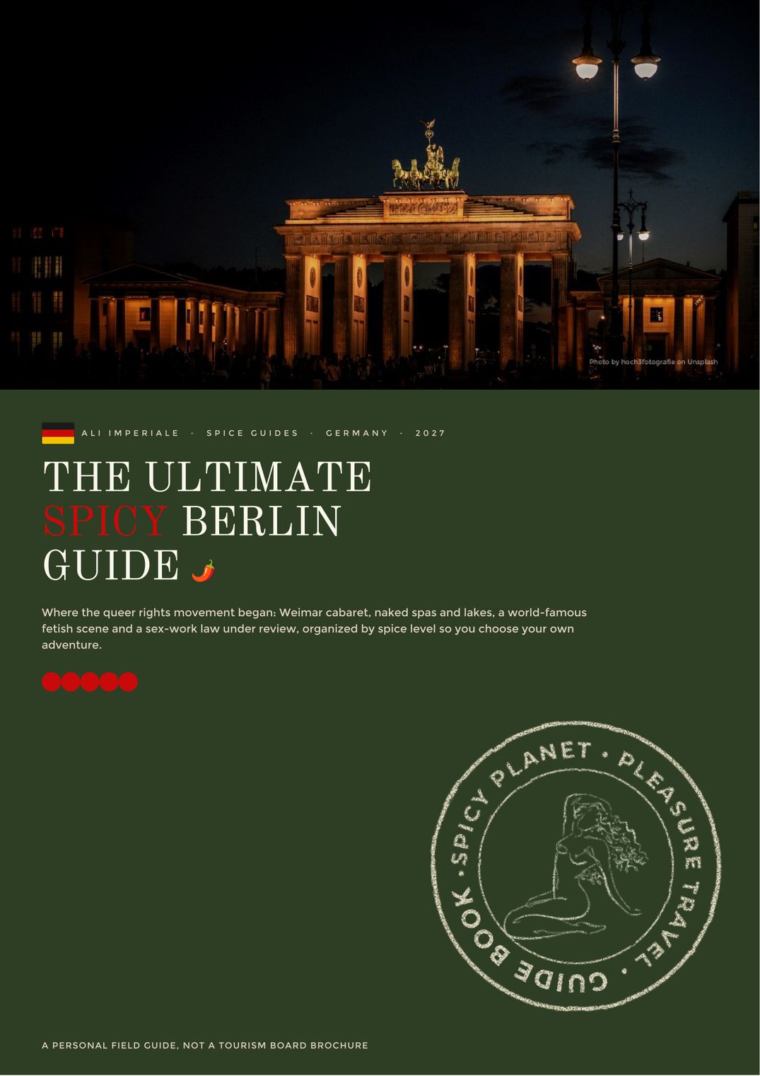 Cover of The Ultimate Spicy Berlin Guide