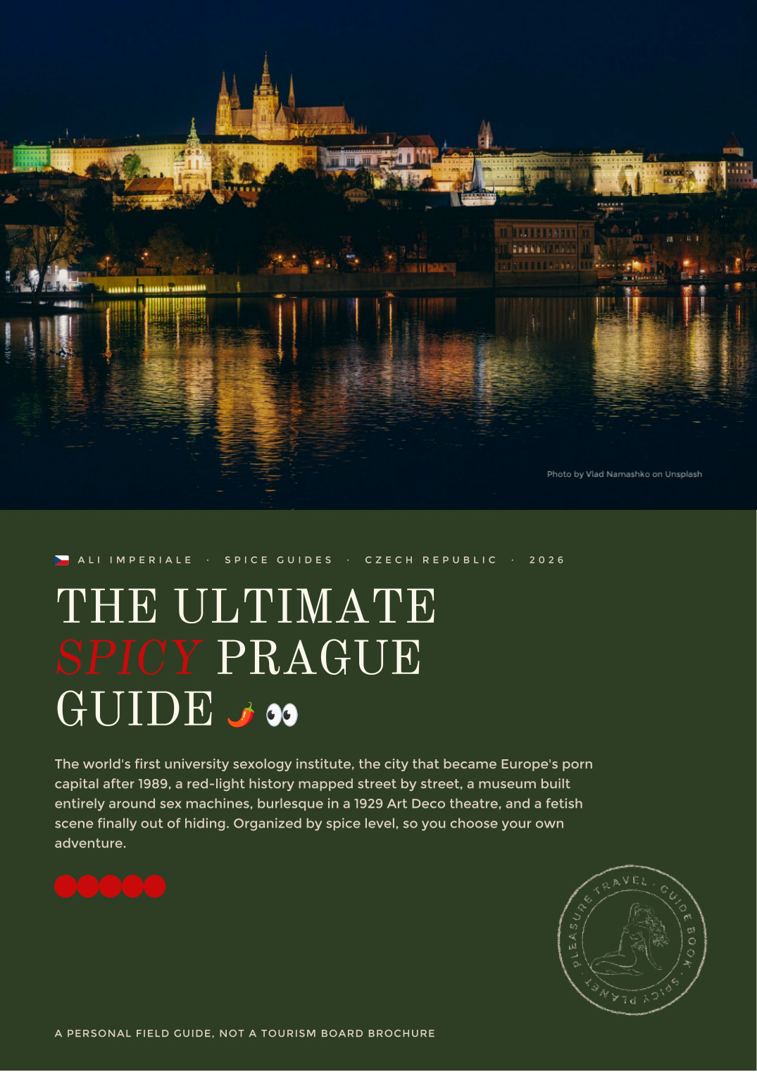 Cover of The Ultimate Spicy Prague Guide